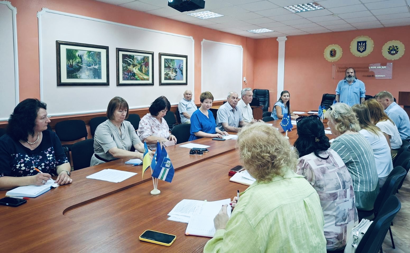 Засідання Вченої ради ХОІППО ім. Анатолія Назаренка